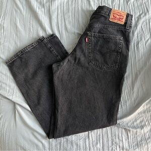 Levi's Women's ‘94 Baggy Black Straight Leg Jeans